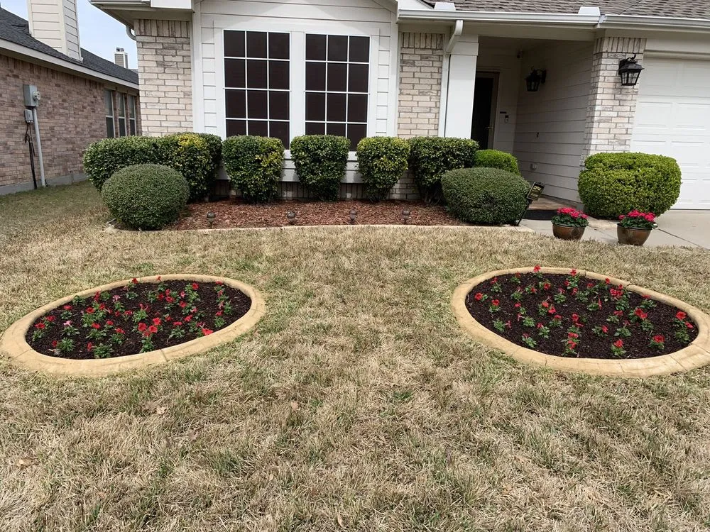Custom landscape installation in Duncanville, TX - Coyote Landscaping & Tree Service