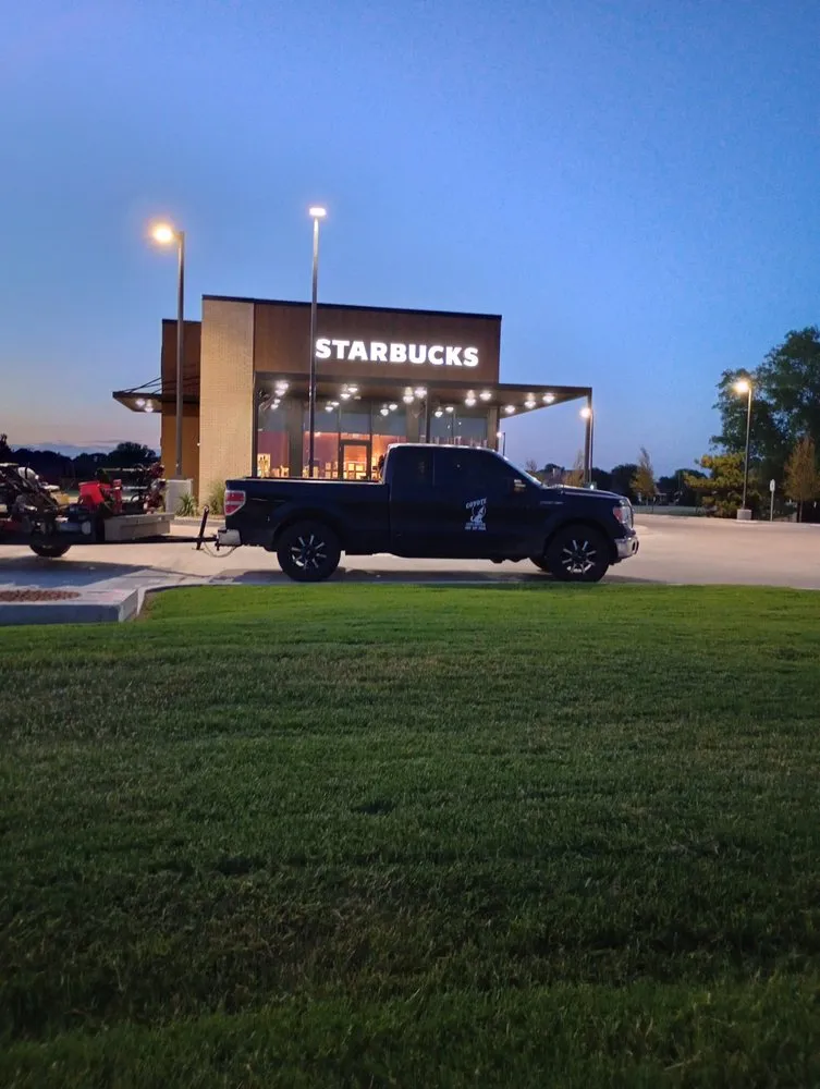 Custom landscape installation in Altus, OK by Coyote Lawn Services