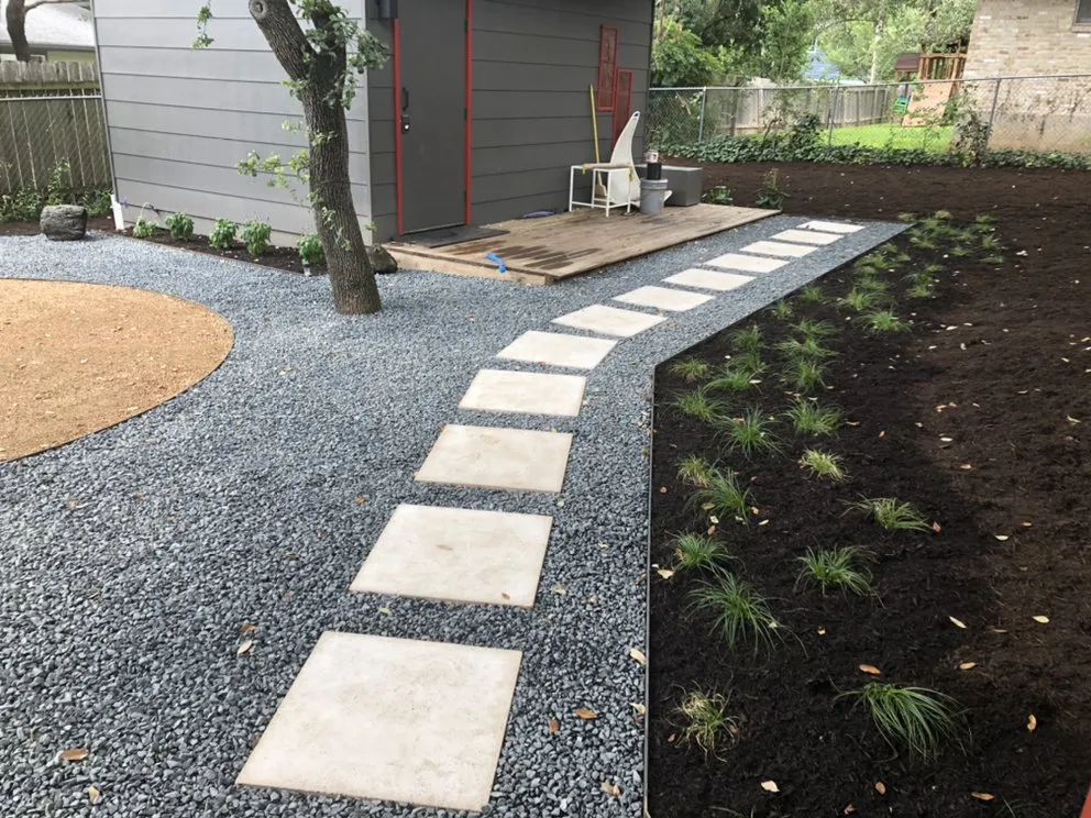 Top-rated landscape installation in Austin, TX by Coyote Moss Landscapes