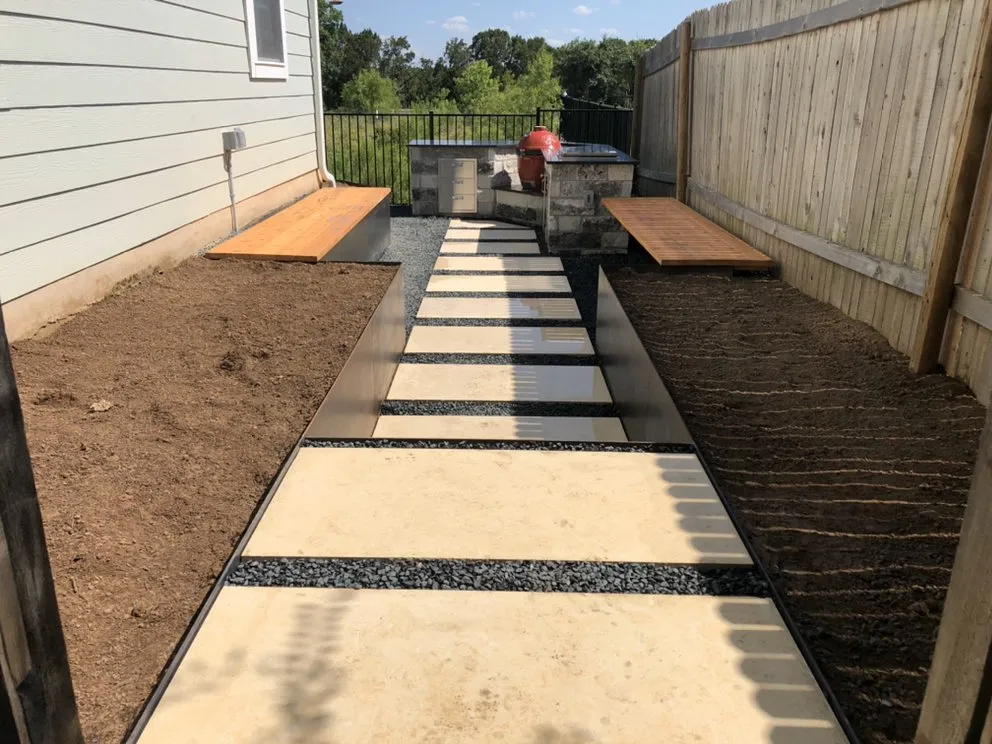 Expert landscaping services for beautiful yards in Austin, TX by Coyote Moss Landscapes