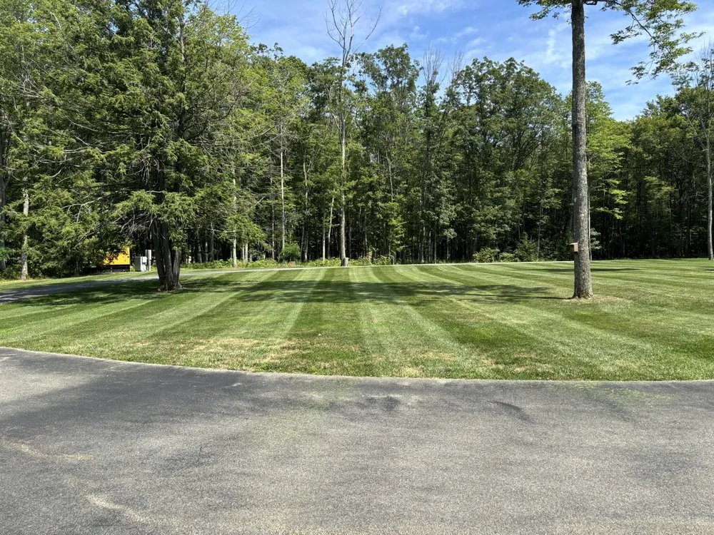 Local yard cleanup service with custom design in Somerset, PA by Coys Lawn Service