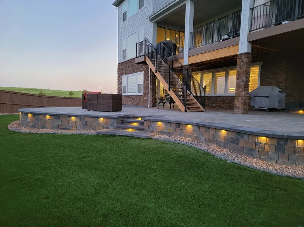 Top-rated outdoor landscaping in Centennial, CO by Cozza Customs & Designs