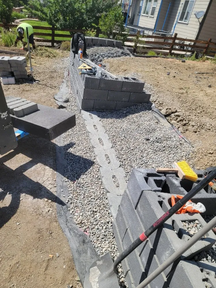 Custom residential landscaping with custom design across Centennial, CO - Cozza Customs & Designs