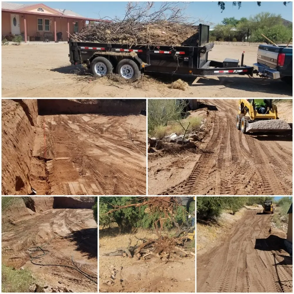 Reliable residential landscaping experts serving Tucson, AZ - C.P Demolition