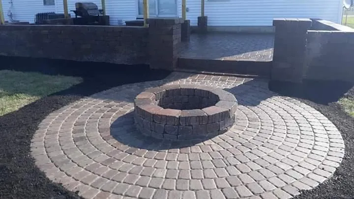 Reliable yard maintenance with custom design in Galena, OH by C.P Landscapes and Firewood