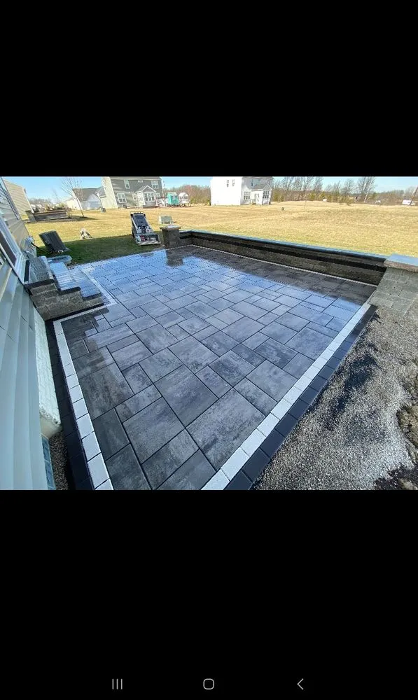 Expert landscape installation in Galena, OH by C.P Landscapes and Firewood