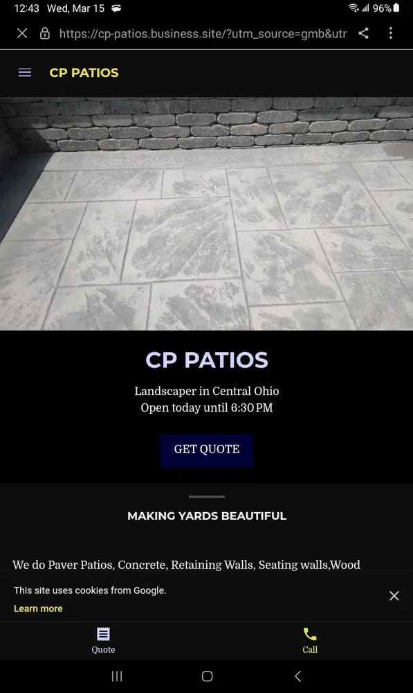 Reliable yard maintenance in Galena, OH by C.P Landscapes and Firewood