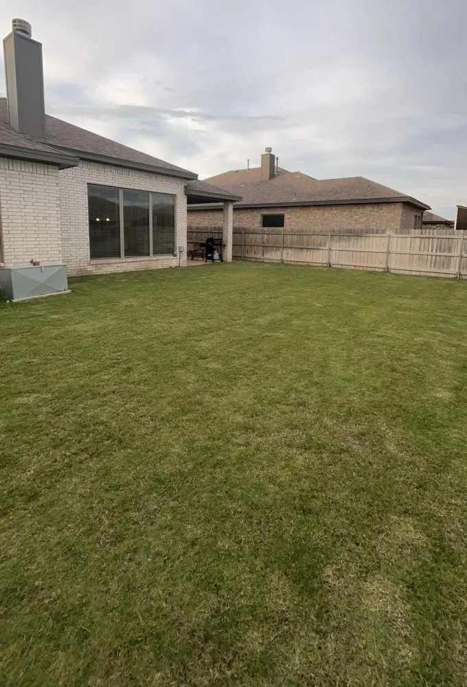 Top-rated yard cleanup service for residential properties in Lubbock, TX by CP Outdoor Services