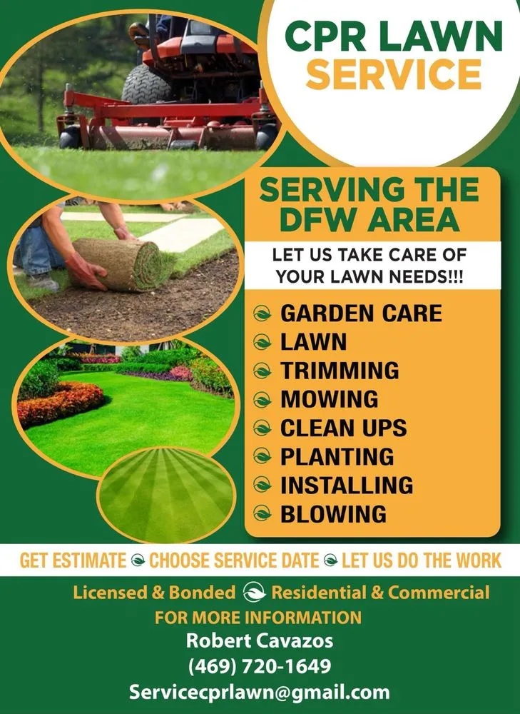 Expert landscape design for homes in Red Oak, TX by CPR Lawn Service