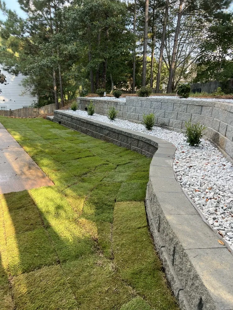 Professional residential landscaping for homes across Lawrenceville, GA - CR Gardens Services