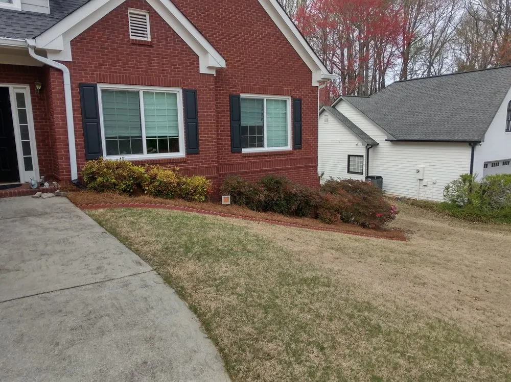 Affordable landscape installation in Lawrenceville, GA by CR Gardens Services