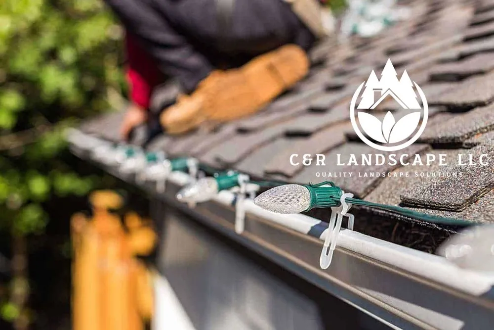 Custom landscape installation for beautiful yards in Rexburg, ID by C&R Landscape