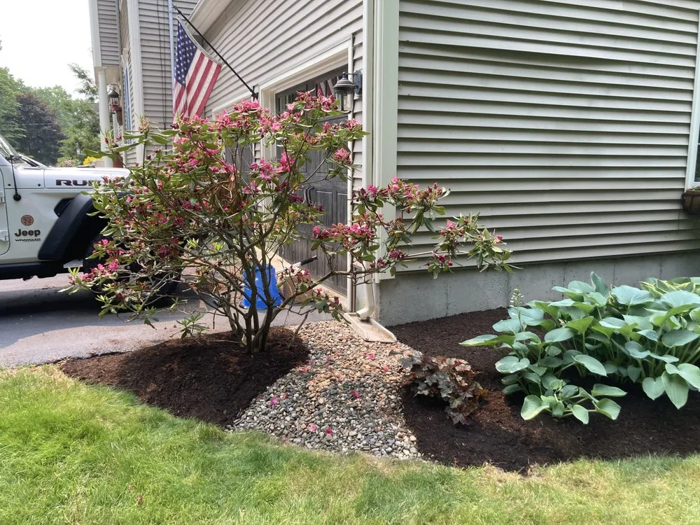 Professional outdoor landscaping in North Attleborough, MA by CR Landscapes