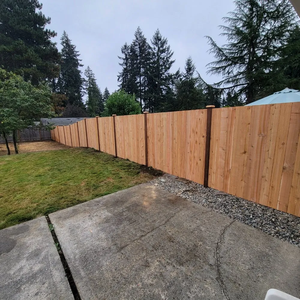 Custom garden landscaping for residential properties in Puyallup, WA by CR Landscaping And Fencing