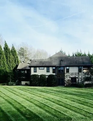 C&R Landscaping and Lawn Care Logo