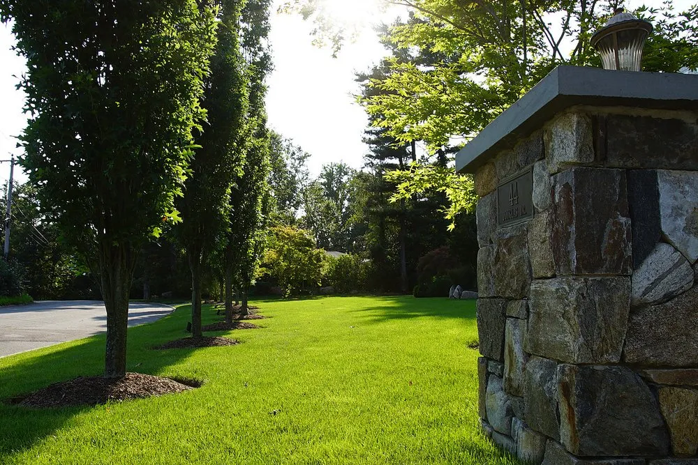 Affordable landscape installation for homes in Norwalk, CT by C&R Landscaping Masonry