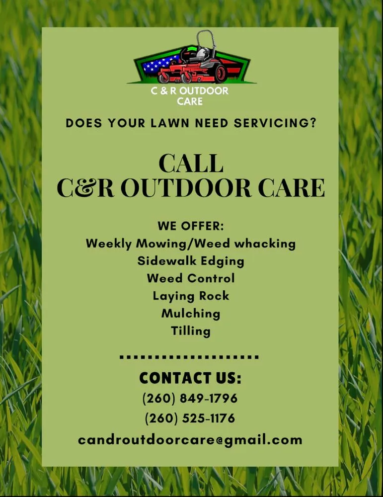 Reliable landscape installation in Geneva, IN by C&R Outdoor Care