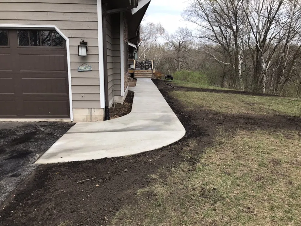 Professional outdoor landscaping for beautiful yards in Hudson, WI by Craft Concrete and Landscaping