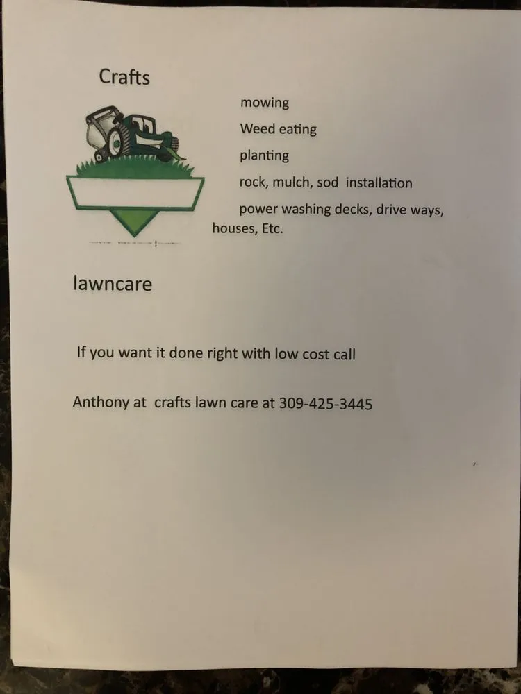 Custom lawn mowing service in Canton, IL - Craft's Mowing & Landscaping