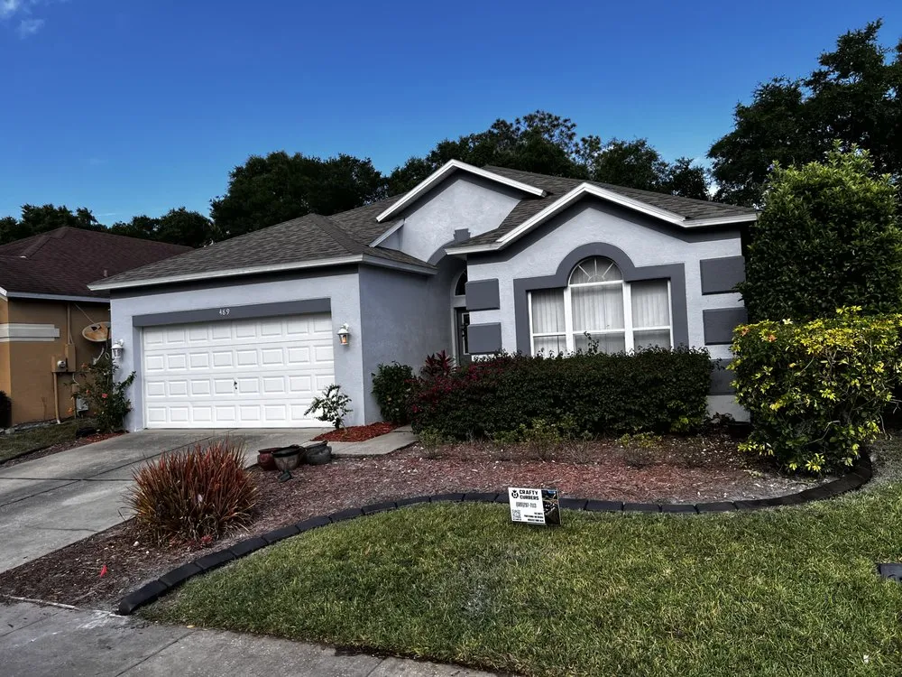 Trusted garden landscaping for homes across Orlando, FL - Crafty Curbers