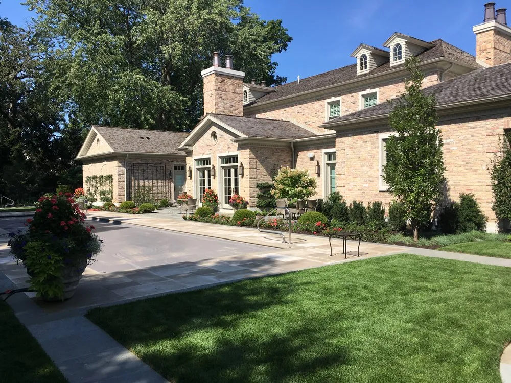 Affordable outdoor landscaping in Lake Forest, IL by Craig Bergman