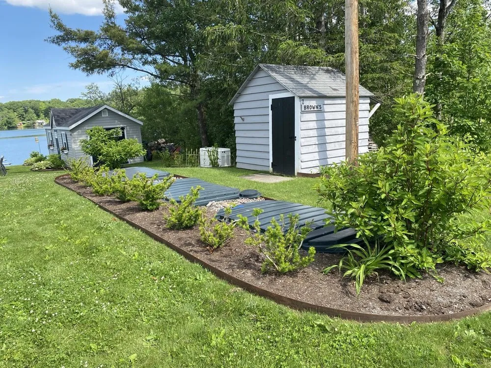 Custom landscape installation in Central Bridge, NY - Crandall’s Landscaping & Design