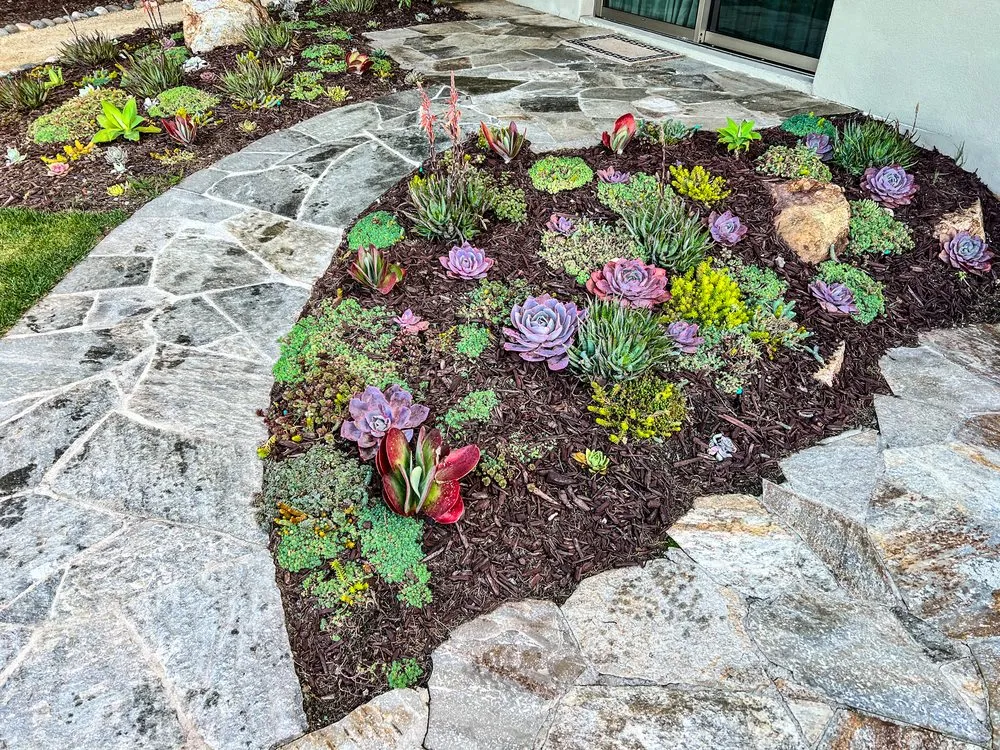 Affordable garden landscaping with custom design in Seaside, CA by Craven Landscaping