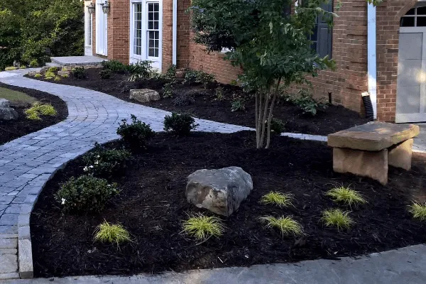 Affordable lawn mowing service for residential properties in Marietta, GA by Crawford Landscaping