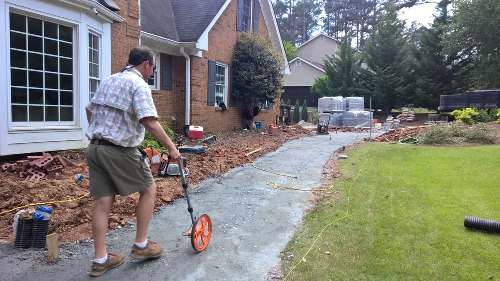 Trusted yard cleanup service for beautiful yards in Marietta, GA by Crawford Landscaping