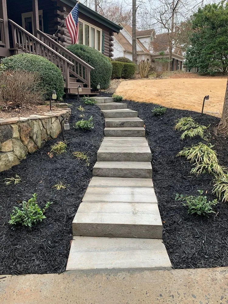 Professional lawn mowing service in Marietta, GA by Crawford Landscaping