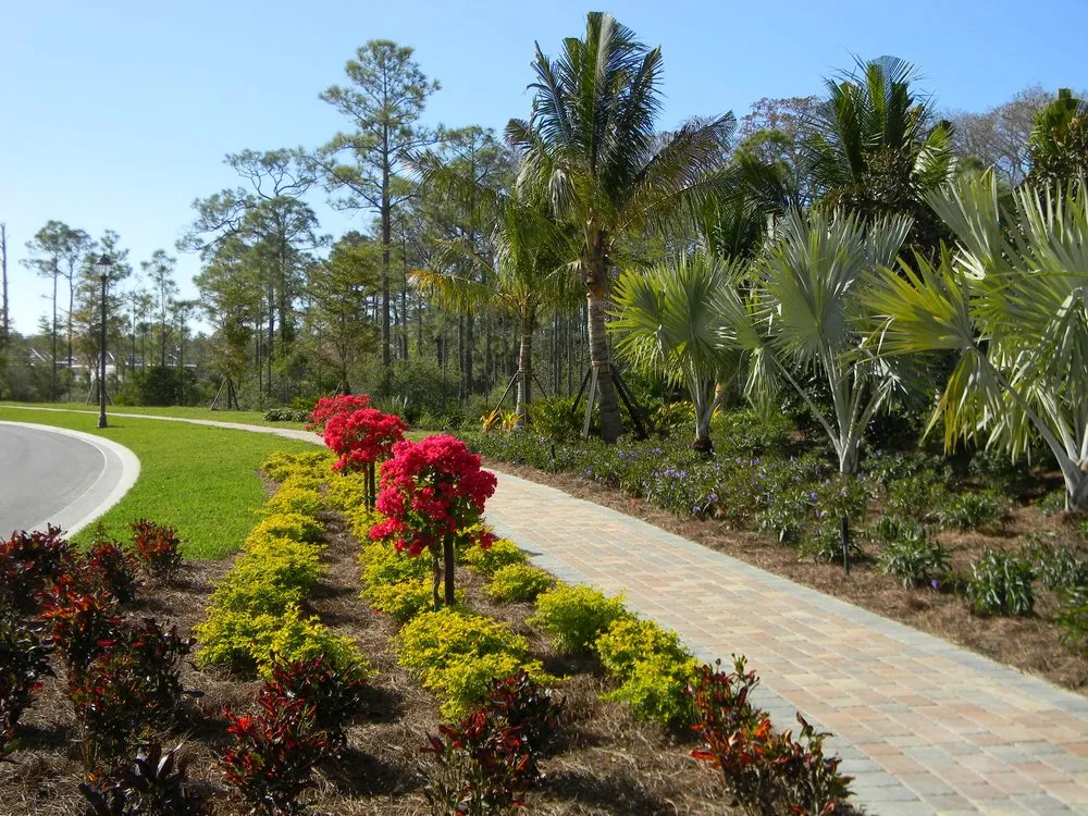 Reliable landscape installation for homes across Naples, FL - Crawford Landscaping