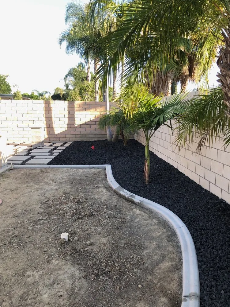 Affordable landscape installation in Perris, CA - Crazy Curbs