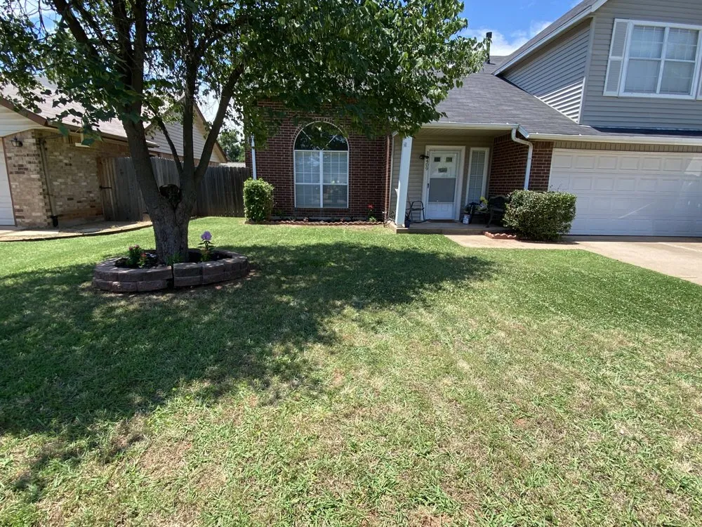 Custom lawn mowing service in Edmond, OK by Crazy Cutz Landscaping