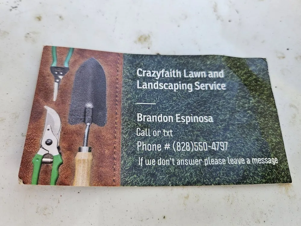 Trusted yard cleanup service for residential properties in Canton, NC by Crazy Faith Lawn Service