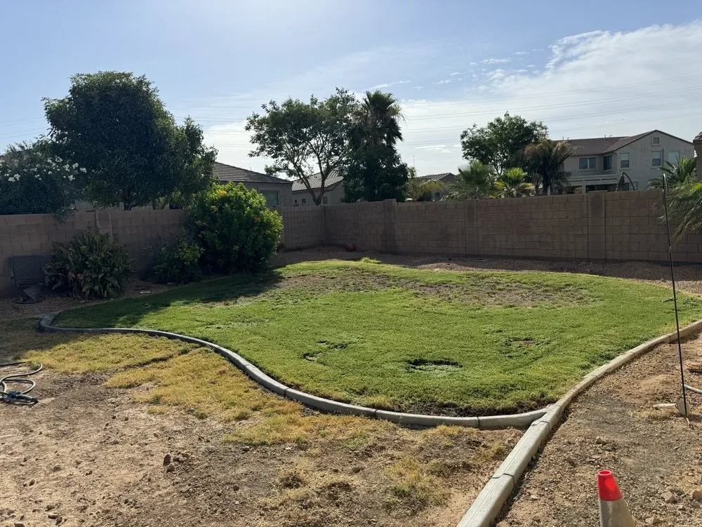 Affordable yard cleanup service for outdoor upgrades in Gilbert, AZ by Create A Curb