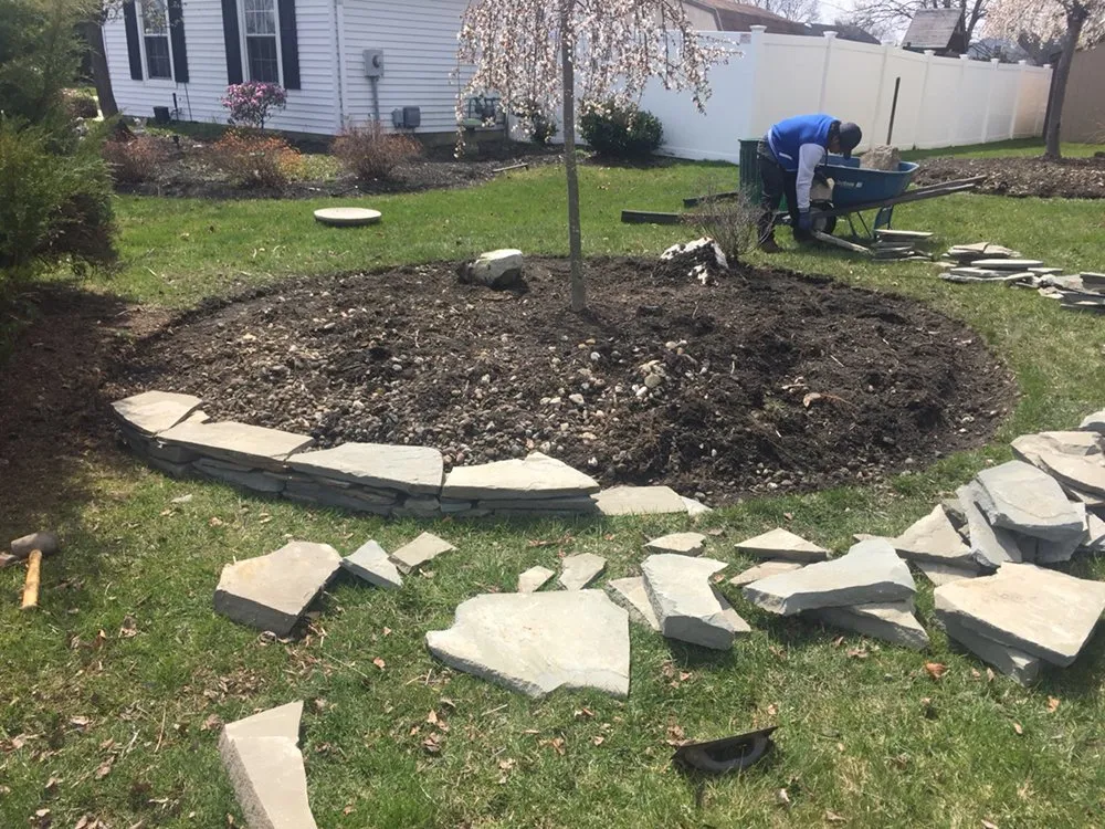 Expert outdoor landscaping in Haddonfield, NJ by Create Solution Landscaping