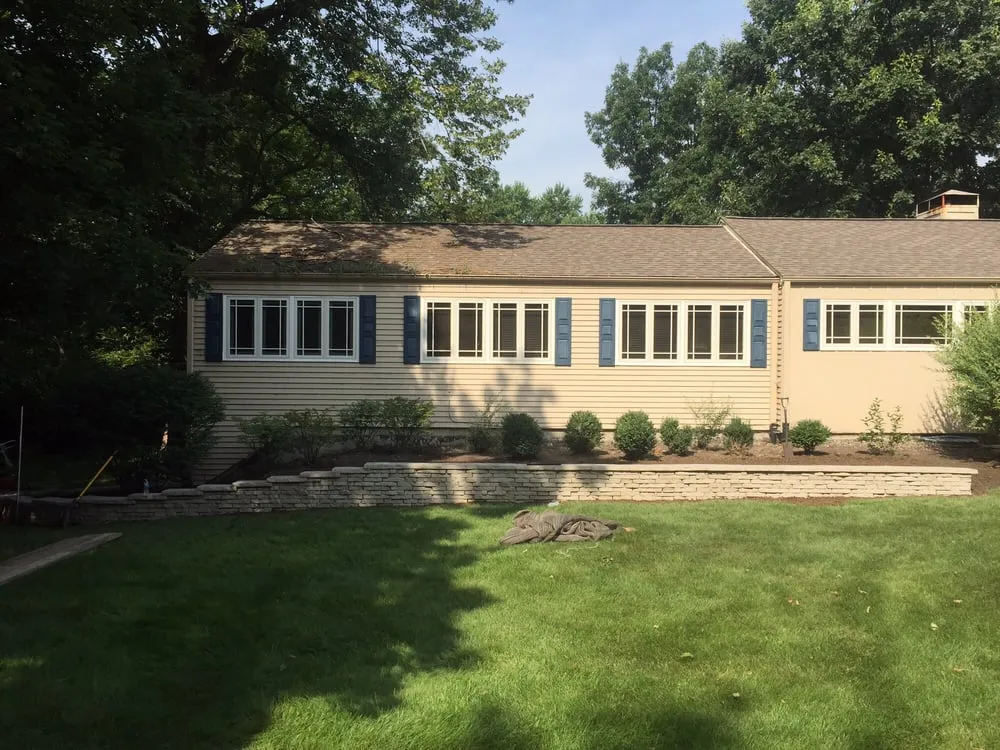 Professional lawn mowing service near you in Cortland, IL by Createscape