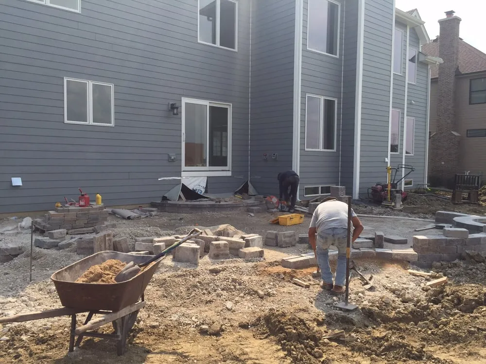 Affordable lawn mowing service in Cortland, IL by Createscape