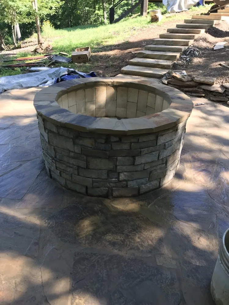 Affordable landscape installation in Ellijay, GA by Createscape Landscaping Service