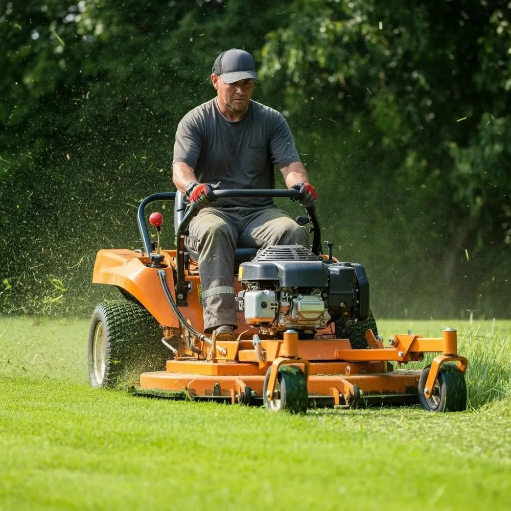 Trusted lawn mowing service in Carmel, IN by Creation Landscaping