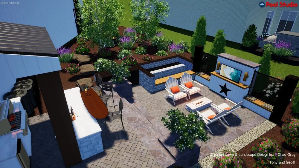 Professional residential landscaping in Springfield, MO - Creation Lawn & Landscape