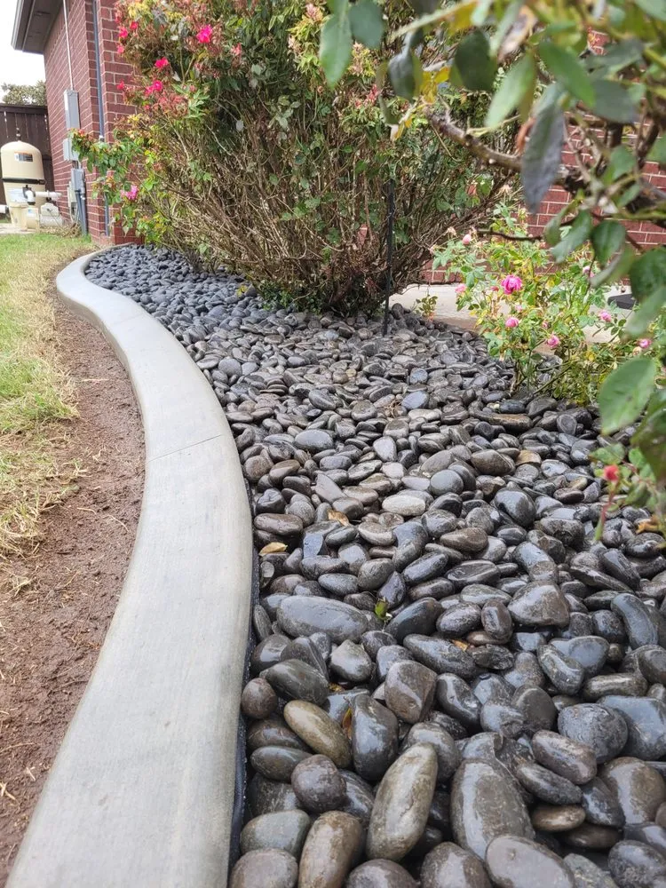 Local landscape design for homes in Oklahoma City, OK by Creations Landscape and Lawn Maintenance