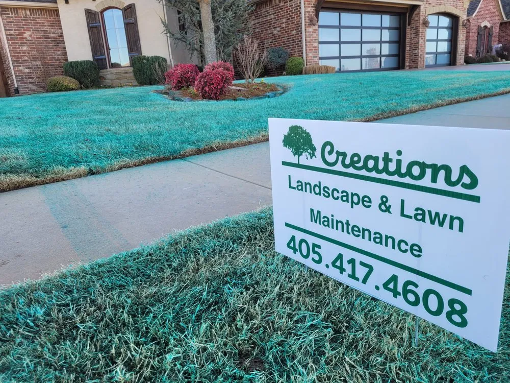 Professional lawn mowing service in Oklahoma City, OK - Creations Landscape and Lawn Maintenance