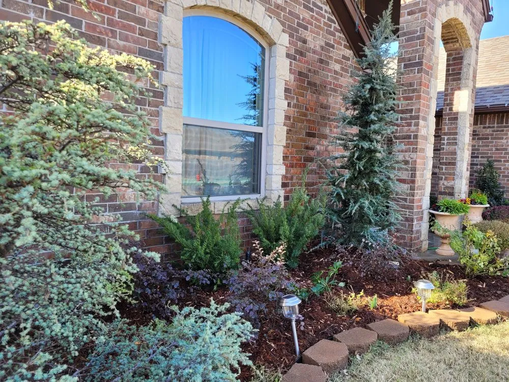 Reliable outdoor landscaping with custom design in Oklahoma City, OK by Creations Landscape and Lawn Maintenance