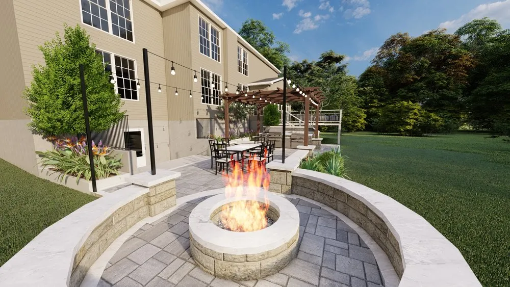 Custom yard maintenance near you in North Potomac, MD by Creations Landscape Design