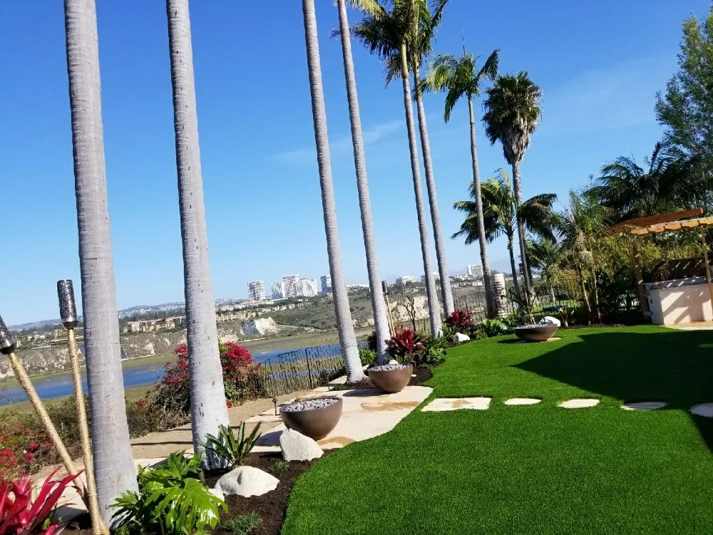 Professional landscape installation in Irvine, CA by Creative Accents Landscape