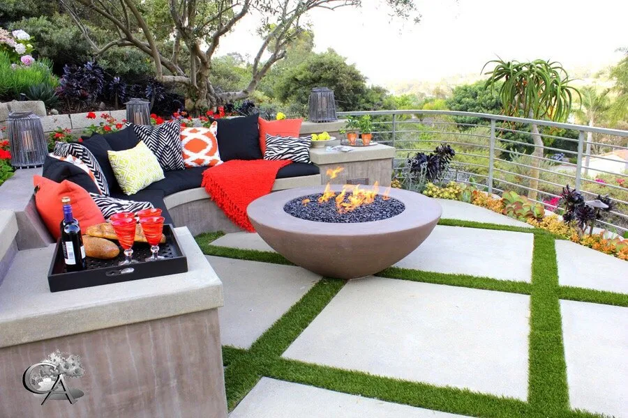 Top-rated residential landscaping in Lake Forest, CA by Creative Atmospheres