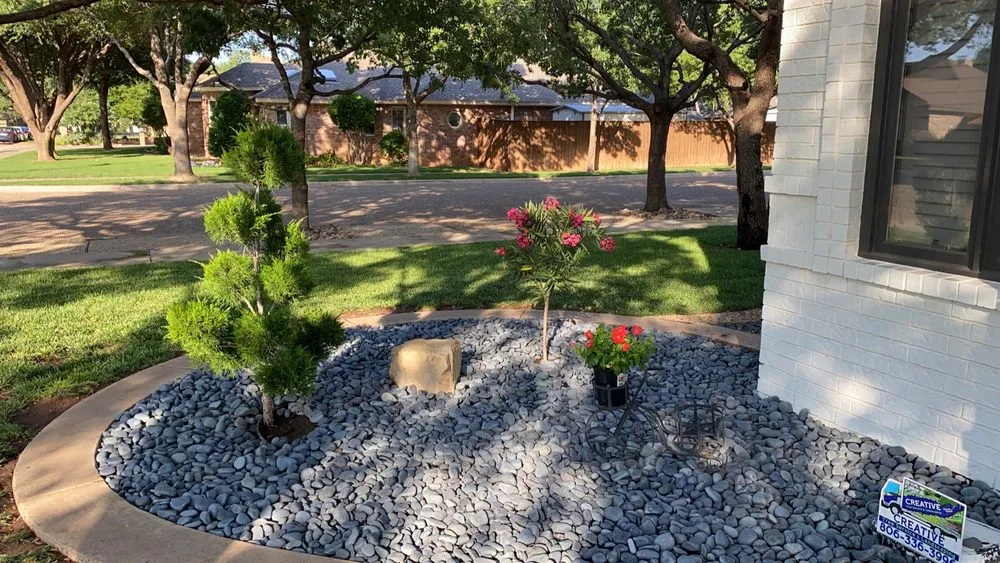 Local yard cleanup service for outdoor upgrades across Lubbock, TX - Creative Care Tree & Landscaping