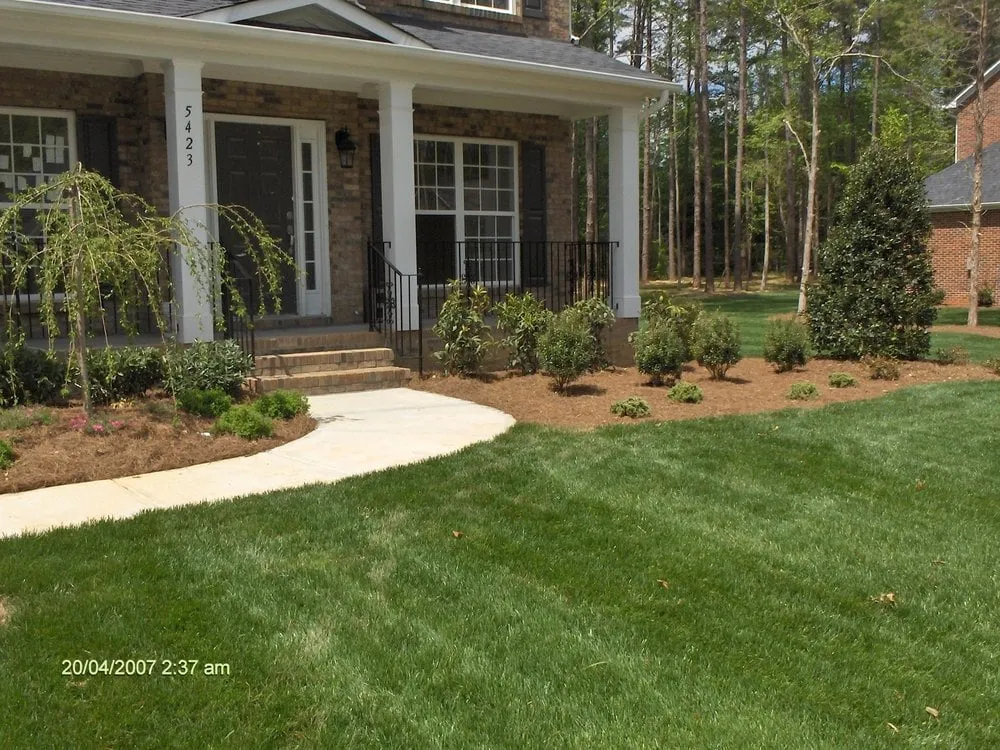 Reliable lawn mowing service in Huntersville, NC by Creative Carolina Landscaping