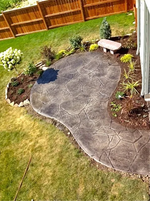Affordable garden landscaping with custom design in Forest Lake, MN by Creative Concepts Contractors